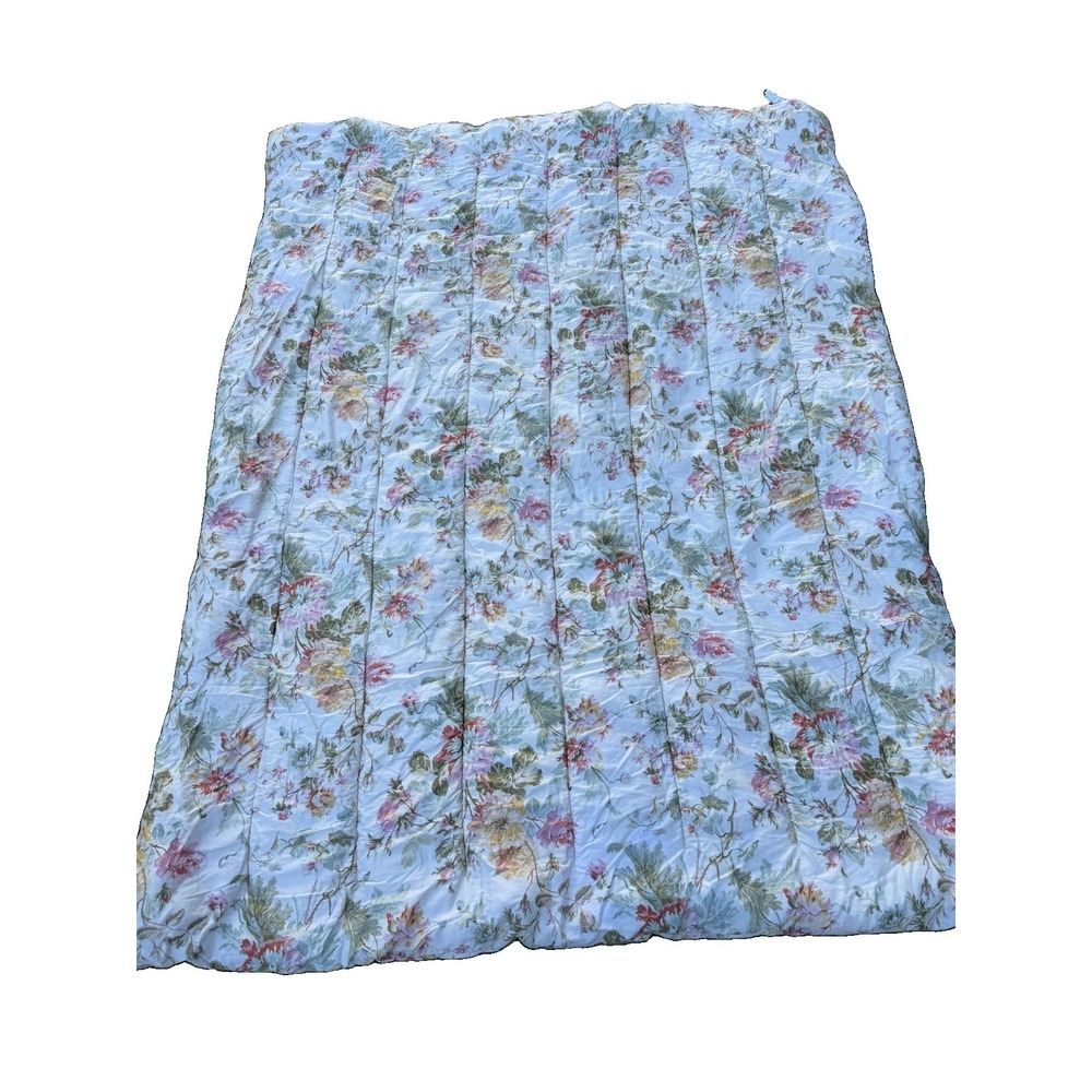 RALPH LAUREN - WENTWORTH FLORAL SATEEN TWIN COMFORTER - VINTAGE PATTERN